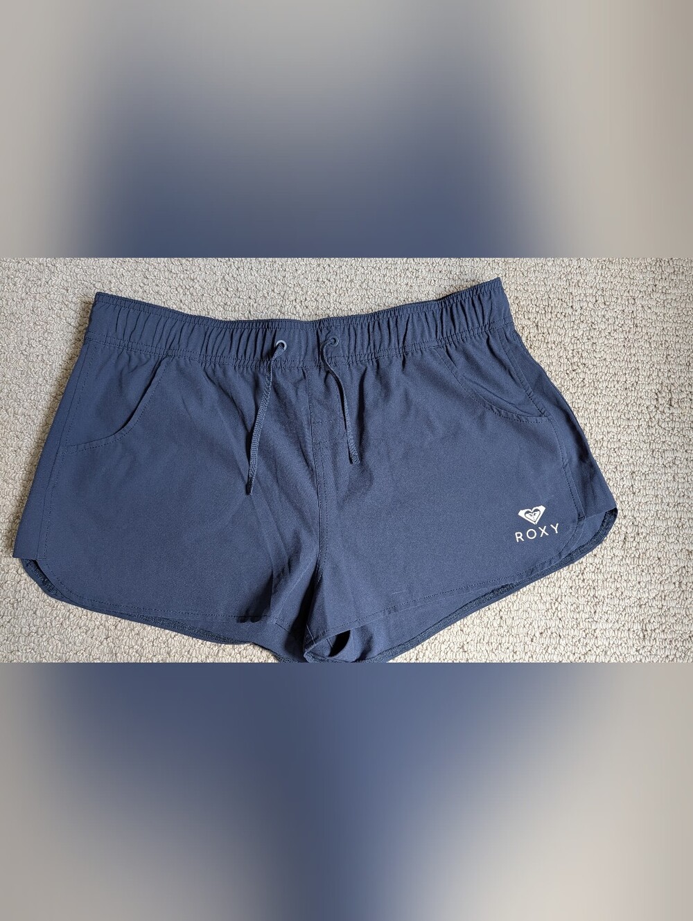 Roxy Navy Running Shorts